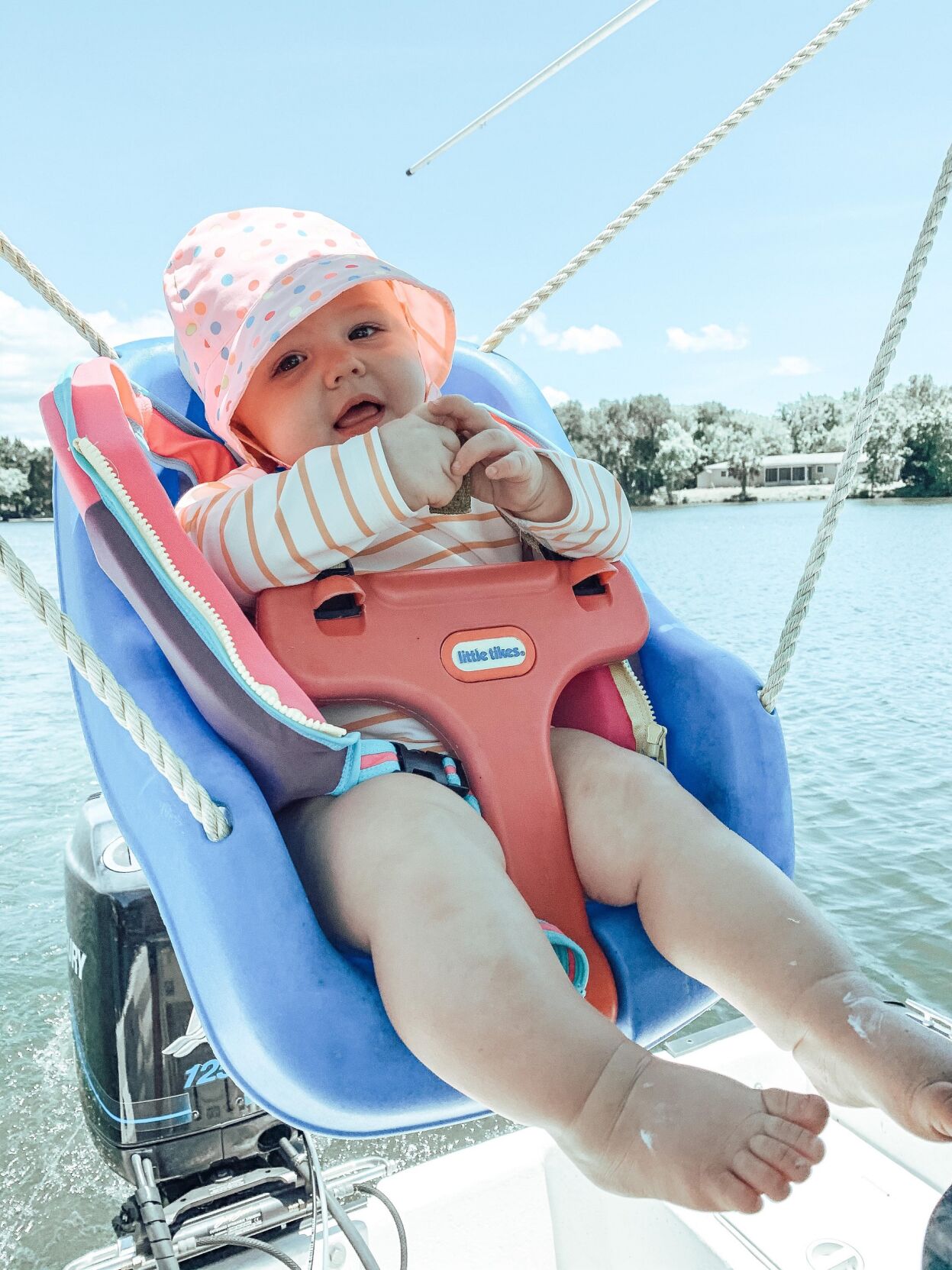 Hise family boat outing 2